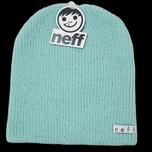 'NEFF' Mint Beanie.